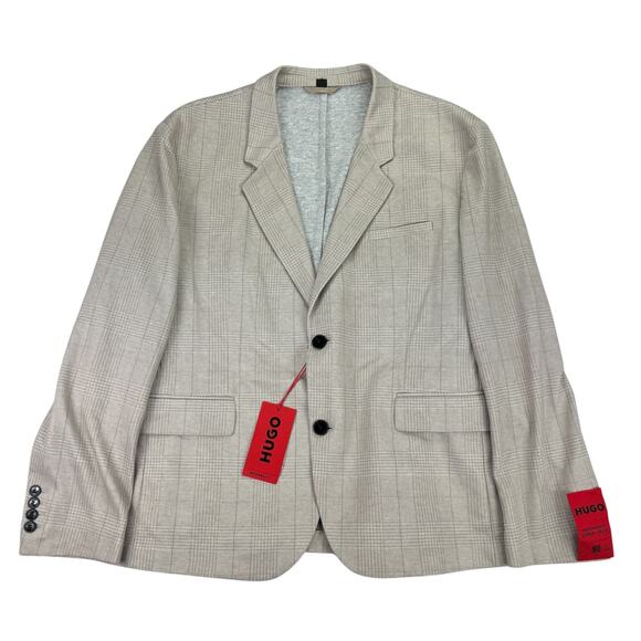 Hugo Boss Mens Modern Fit Performance Super Flex Sport Coat Beige 42S - Picture 1 of 7